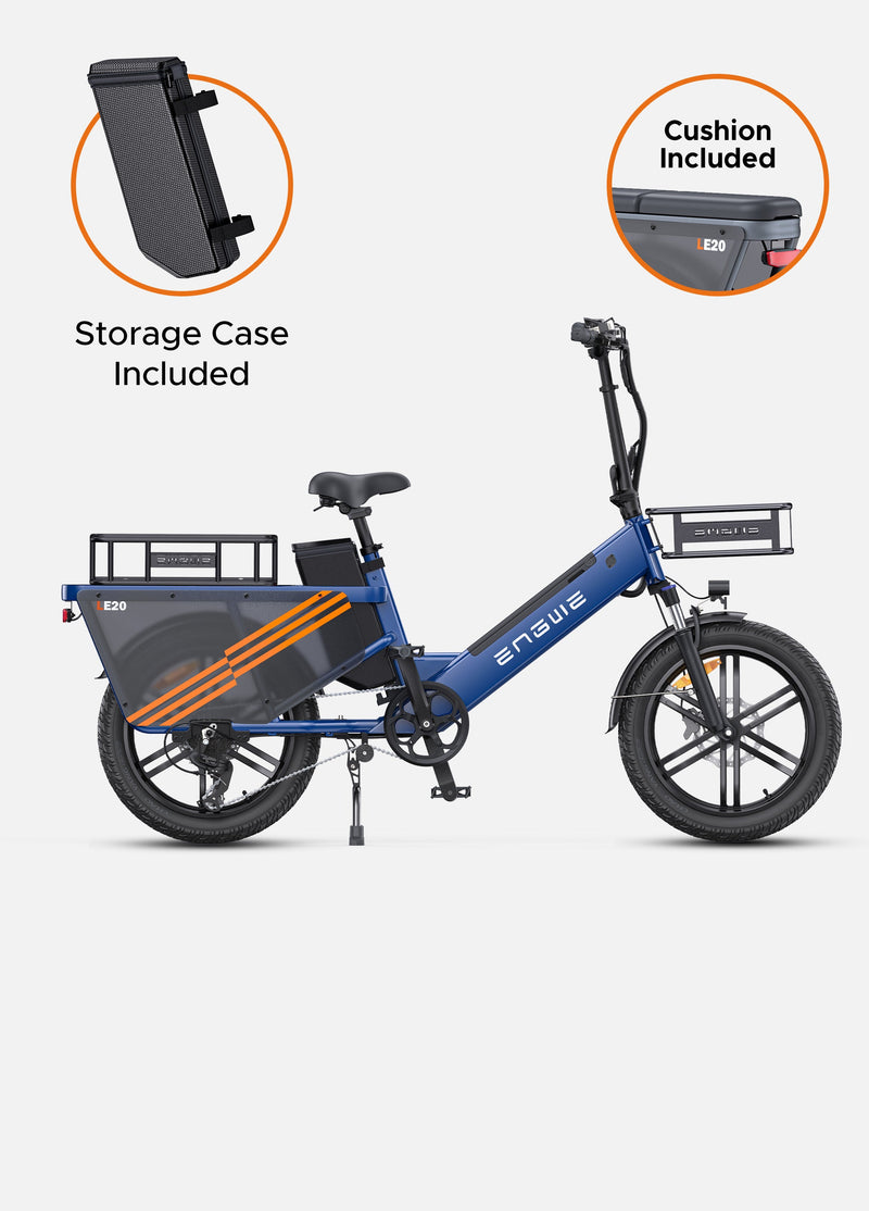 Load image into Gallery viewer, Engwe LE20 Electric Cargo Bike
