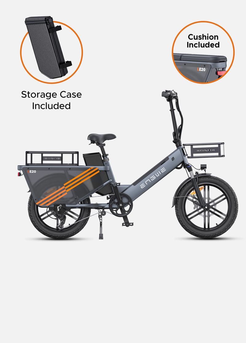 Load image into Gallery viewer, Engwe LE20 Electric Cargo Bike
