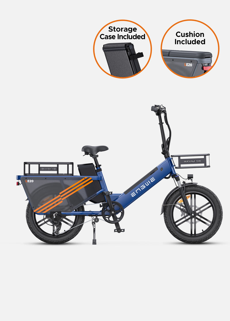 Load image into Gallery viewer, Engwe LE20 Electric Cargo Bike
