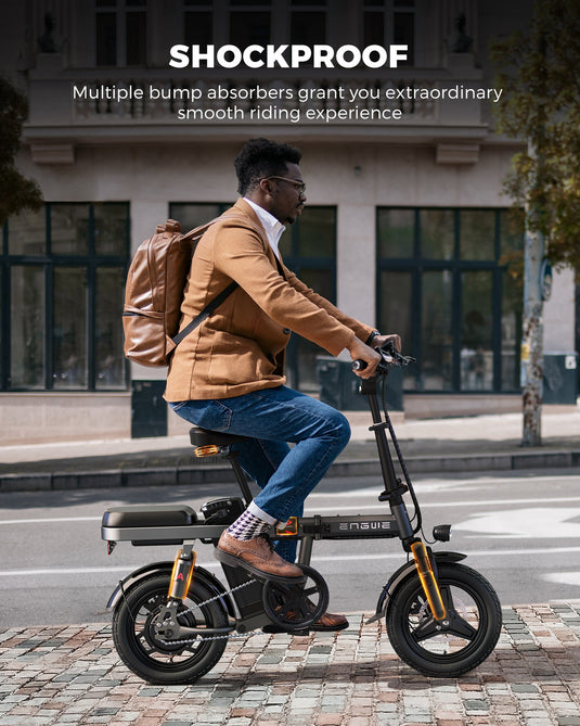 Engwe T14 350W Mini Electric Bike – Compact, Foldable, and Powerful