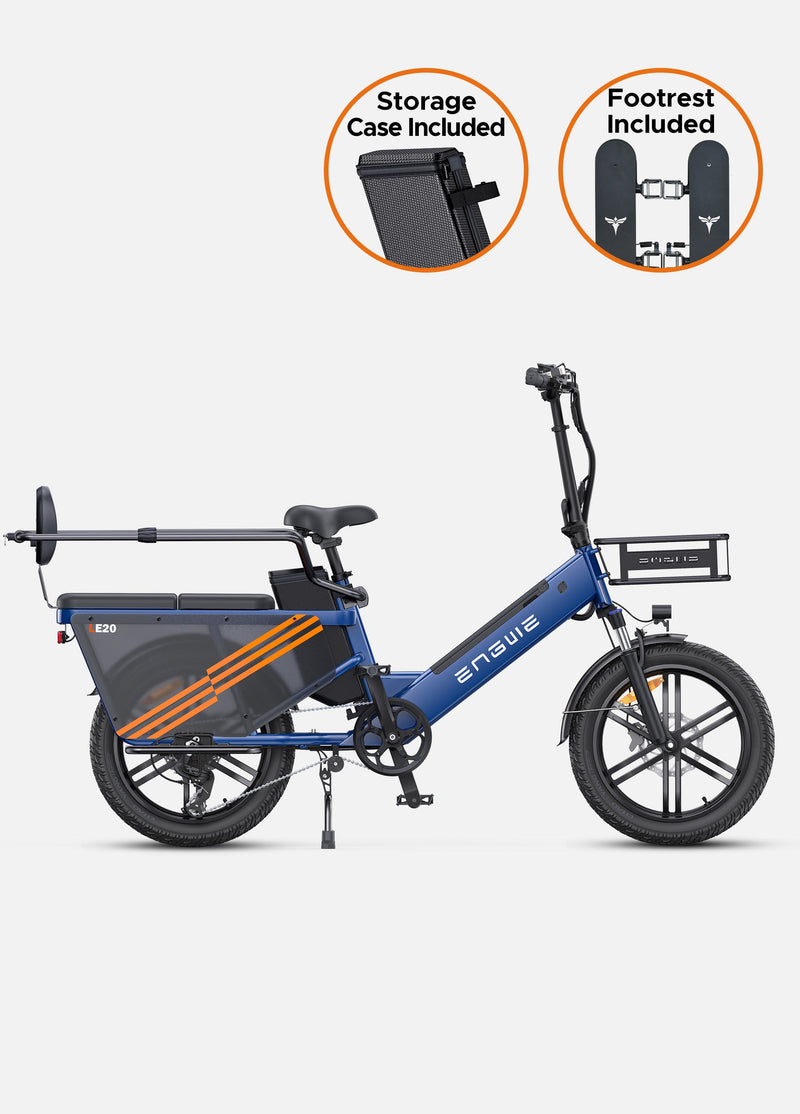 Load image into Gallery viewer, Engwe LE20 Electric Cargo Bike
