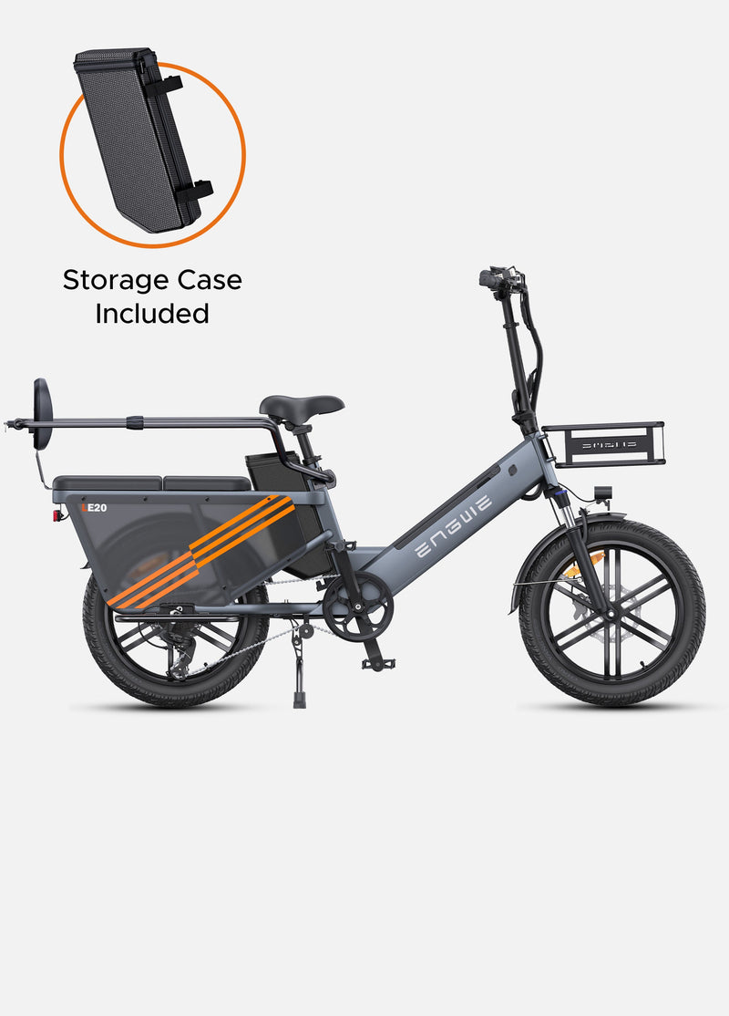 Load image into Gallery viewer, Engwe LE20 Electric Cargo Bike
