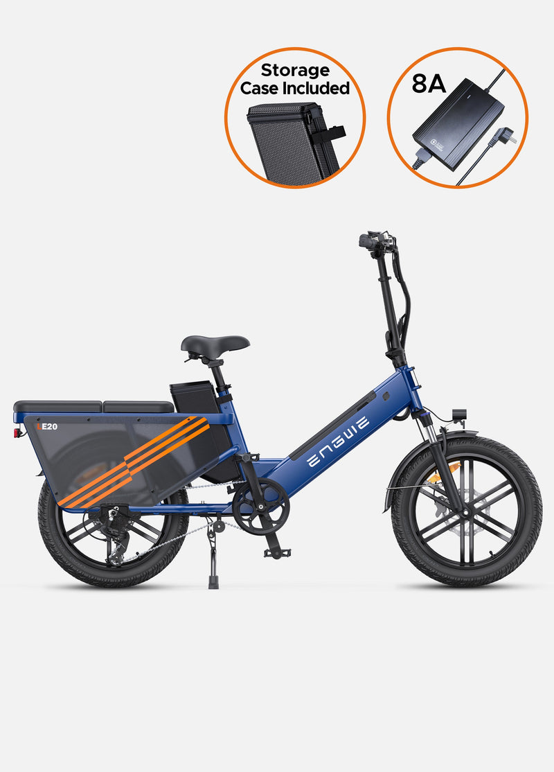 Load image into Gallery viewer, Engwe LE20 Electric Cargo Bike
