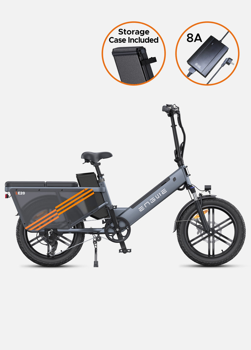 Load image into Gallery viewer, Engwe LE20 Electric Cargo Bike
