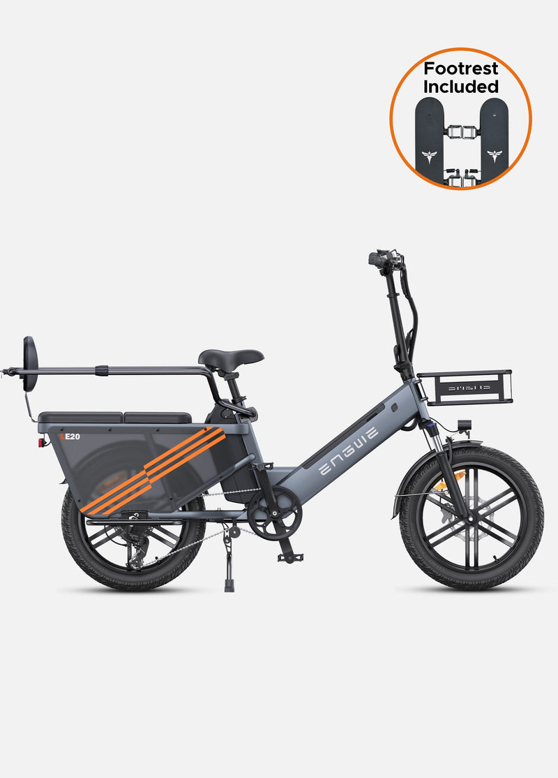 Load image into Gallery viewer, Engwe LE20 Electric Cargo Bike
