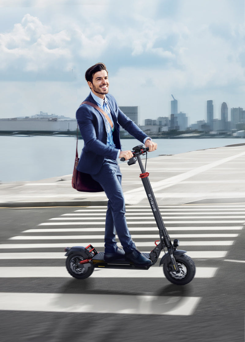 Load image into Gallery viewer, Engwe Y600 Electric Scooter – 830W Peak Power, 70 km Range, Seated &amp; Foldable
