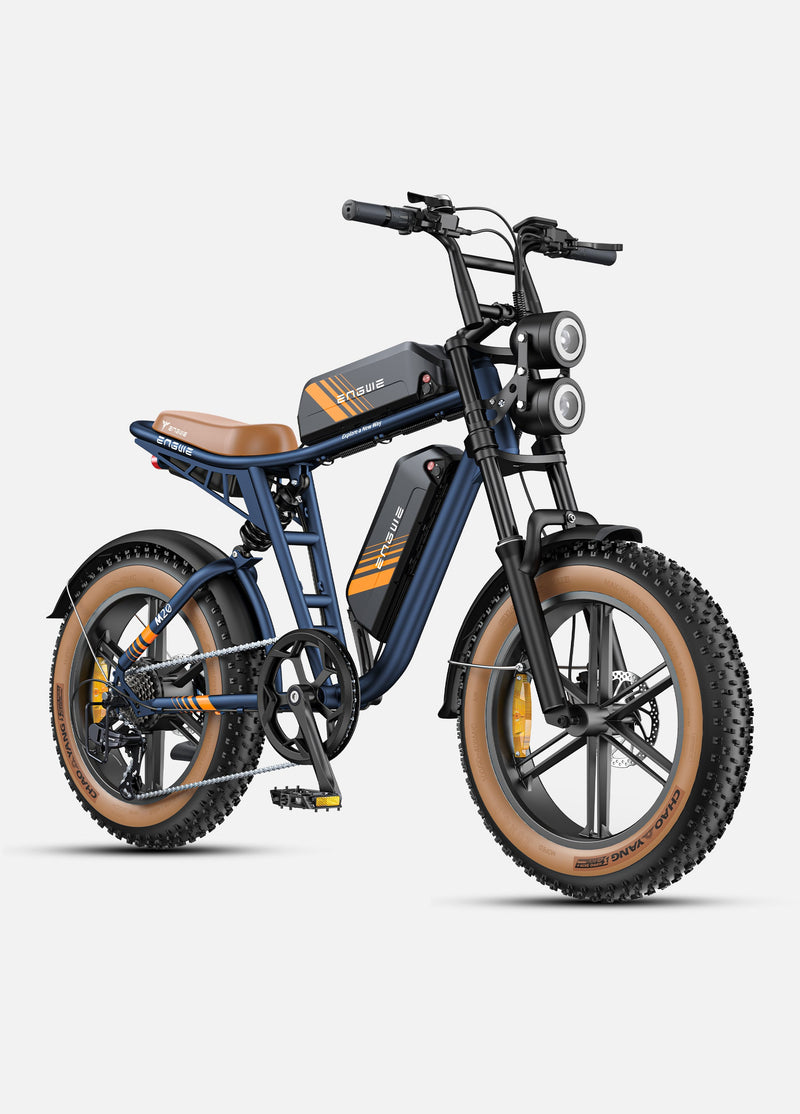 Load image into Gallery viewer, Engwe M20 2.0 Electric Bike – Full Suspension, Dual Battery, 1200W Peak Power
