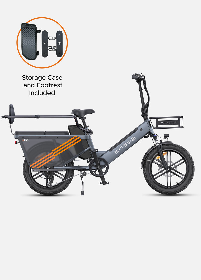 Load image into Gallery viewer, Engwe LE20 Electric Cargo Bike
