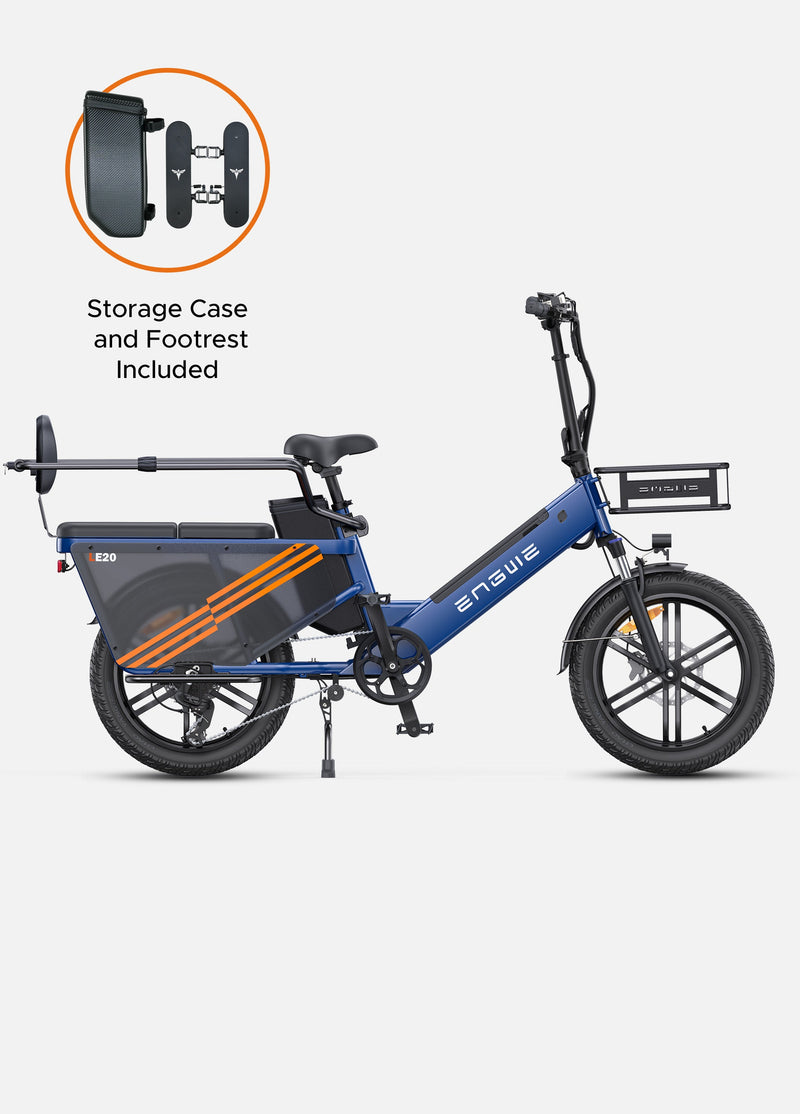 Load image into Gallery viewer, Engwe LE20 Electric Cargo Bike
