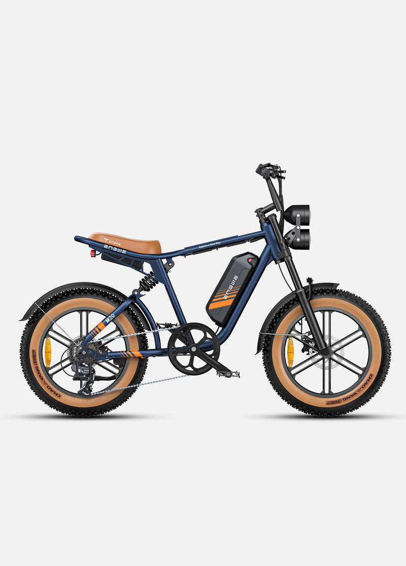 Load image into Gallery viewer, Engwe M20 2.0 Electric Bike – Full Suspension, Dual Battery, 1200W Peak Power
