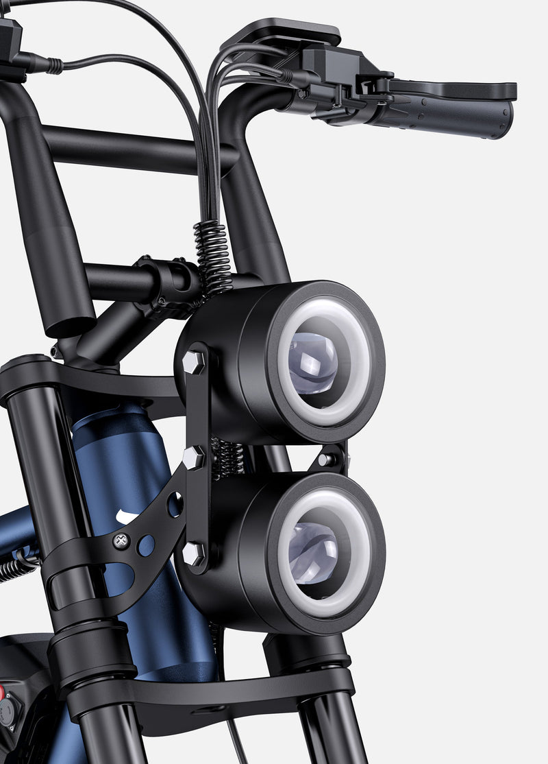Load image into Gallery viewer, Engwe M20 2.0 Electric Bike – Full Suspension, Dual Battery, 1200W Peak Power
