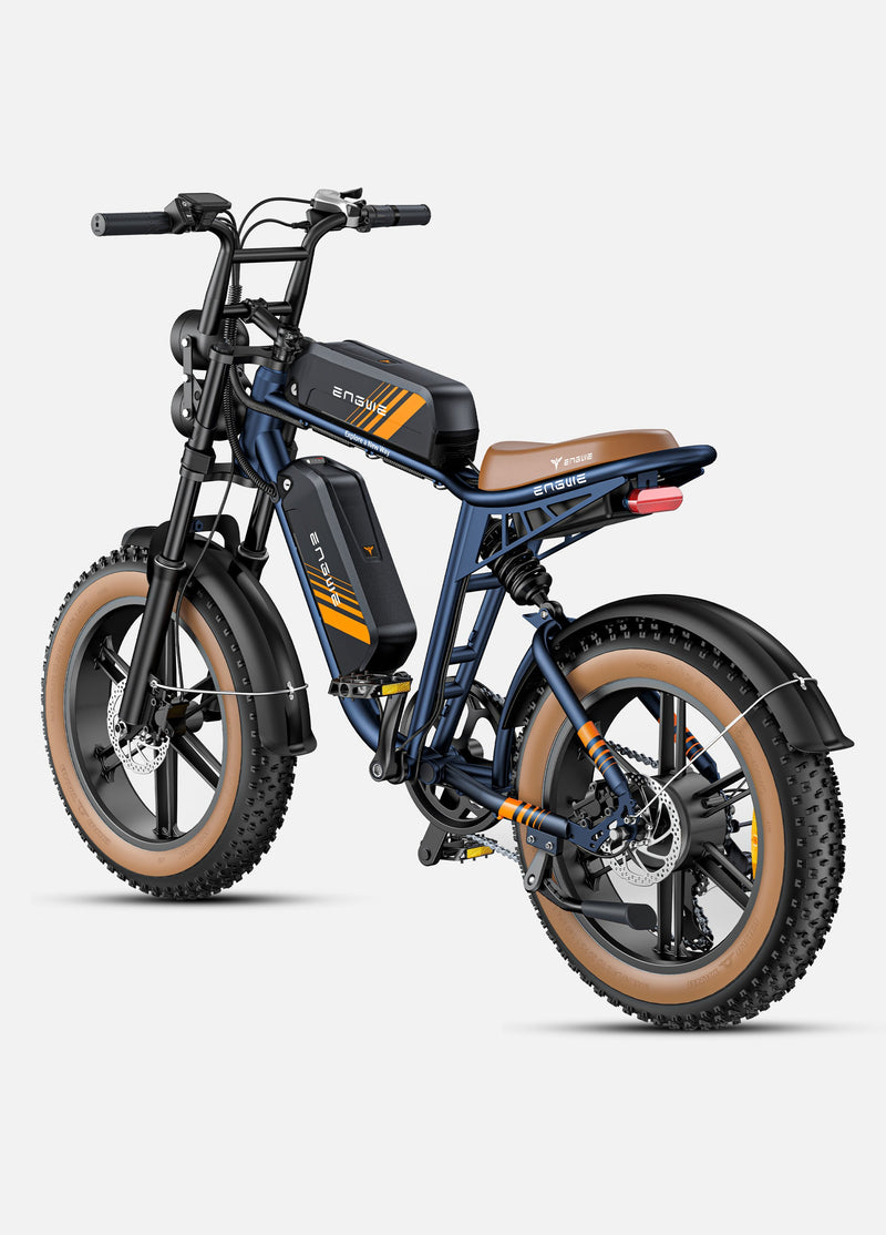 Load image into Gallery viewer, Engwe M20 2.0 Electric Bike – Full Suspension, Dual Battery, 1200W Peak Power

