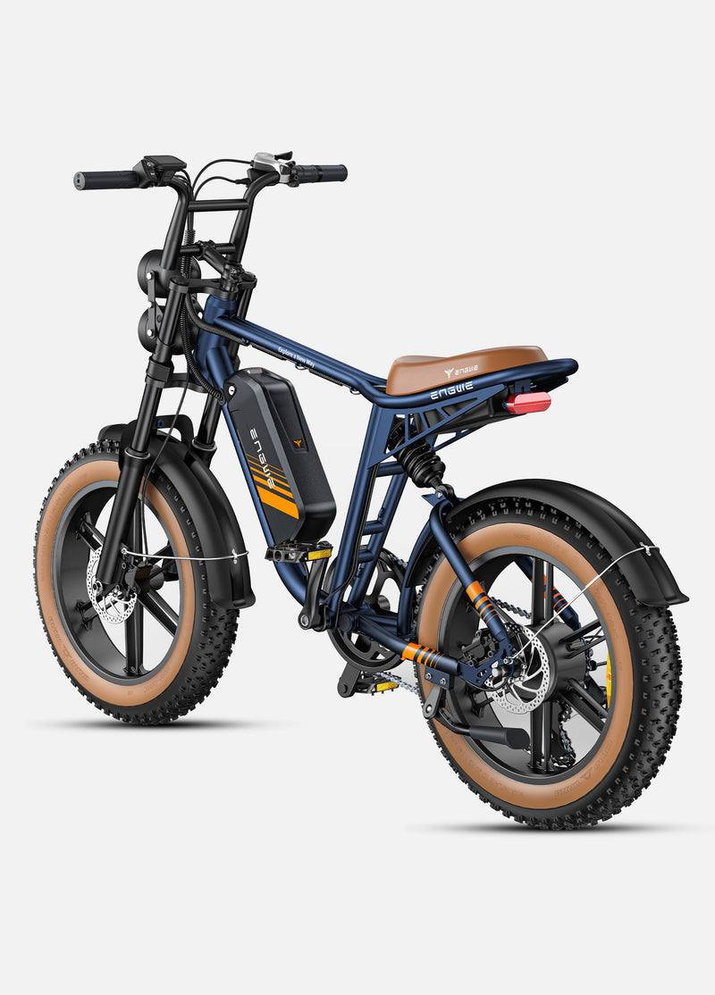 Load image into Gallery viewer, Engwe M20 2.0 Electric Bike – Full Suspension, Dual Battery, 1200W Peak Power

