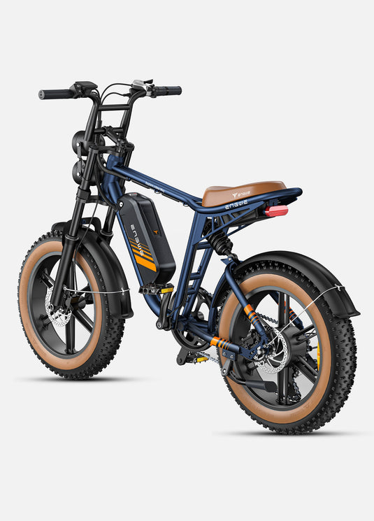 Engwe M20 2.0 Electric Bike – Full Suspension, Dual Battery, 1200W Peak Power