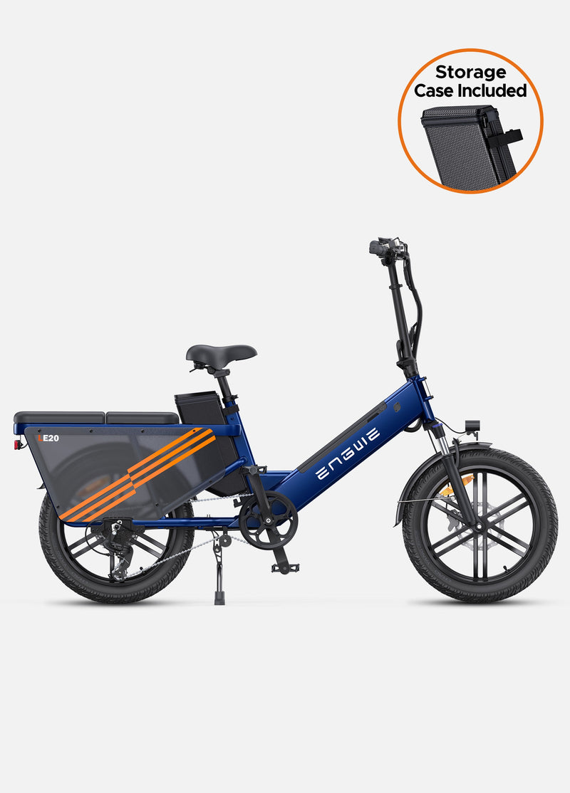 Load image into Gallery viewer, Engwe LE20 Electric Cargo Bike
