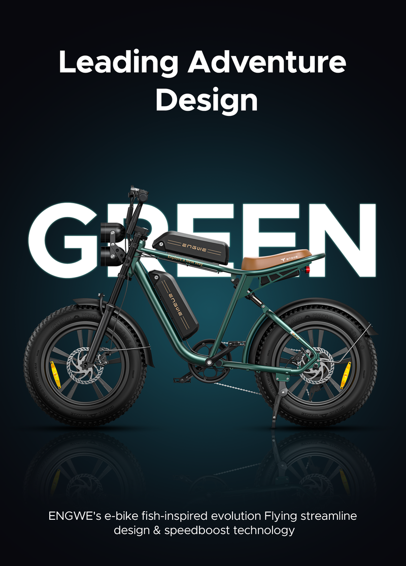 Load image into Gallery viewer, Engwe M20 Electric Bike – 1000W Full-Suspension Fat Tire E-Bike
