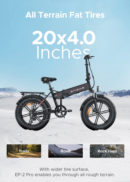 Engwe EP-2 Pro 750W Folding Electric Mountain Bike