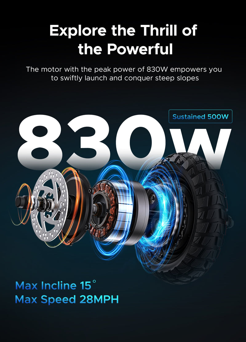 Load image into Gallery viewer, Engwe Y600 Electric Scooter – 830W Peak Power, 70 km Range, Seated &amp; Foldable
