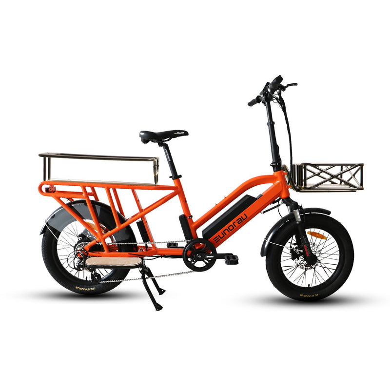 Load image into Gallery viewer, EUNORAU G30-CARGO 48V 500W Electric Cargo Bike
