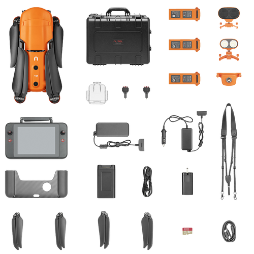 Autel Robotics EVO II Dual 640T Enterprise Bundle V3 – Advanced Thermal Imaging Drone