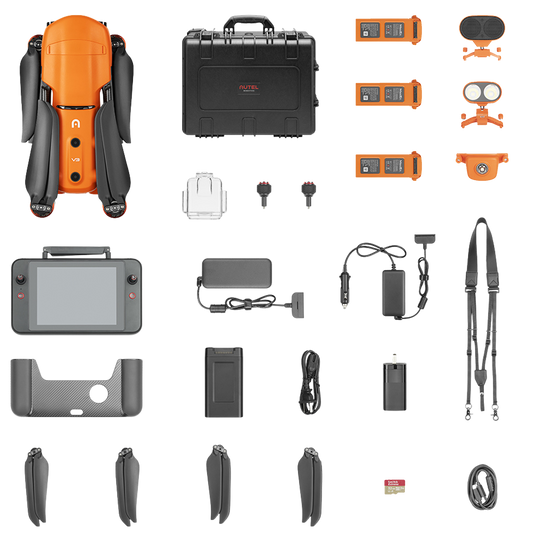 Autel Robotics EVO II Dual 640T Enterprise Bundle V3 – Advanced Thermal Imaging Drone