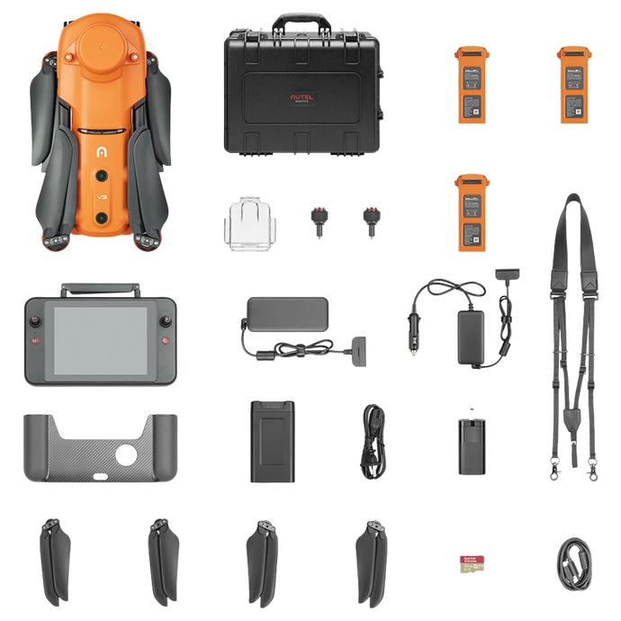 Autel Robotics EVO II Dual 640T RTK Rugged Bundle V3 – Advanced Thermal Imaging Drone