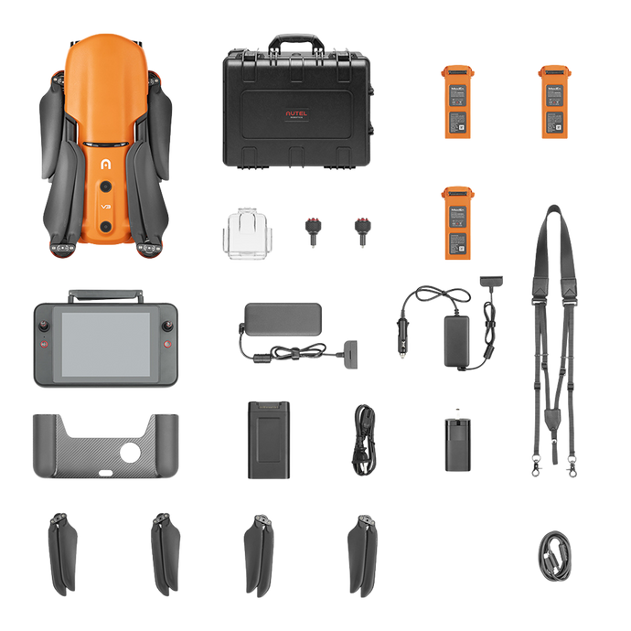 Autel Robotics EVO II Dual 640T Rugged Bundle V3 – Thermal Imaging Drone