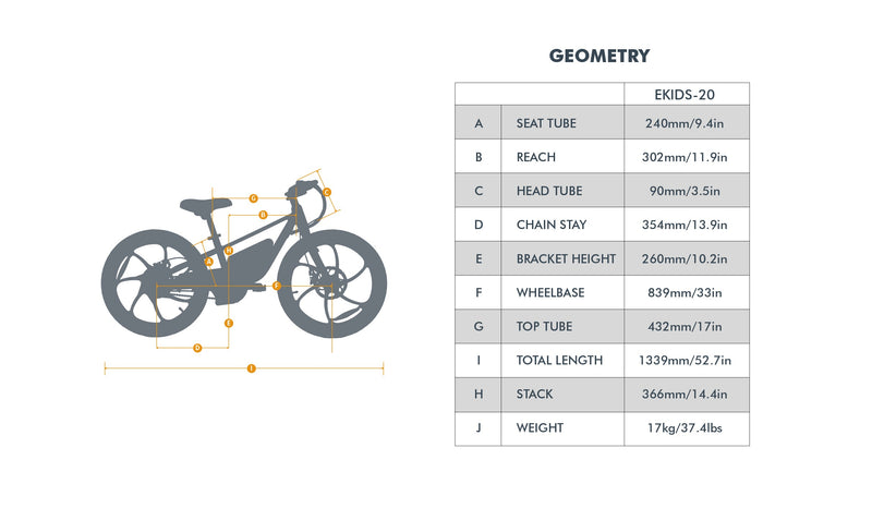 Load image into Gallery viewer, EUNORAU EKIDS-20 Electric Bike
