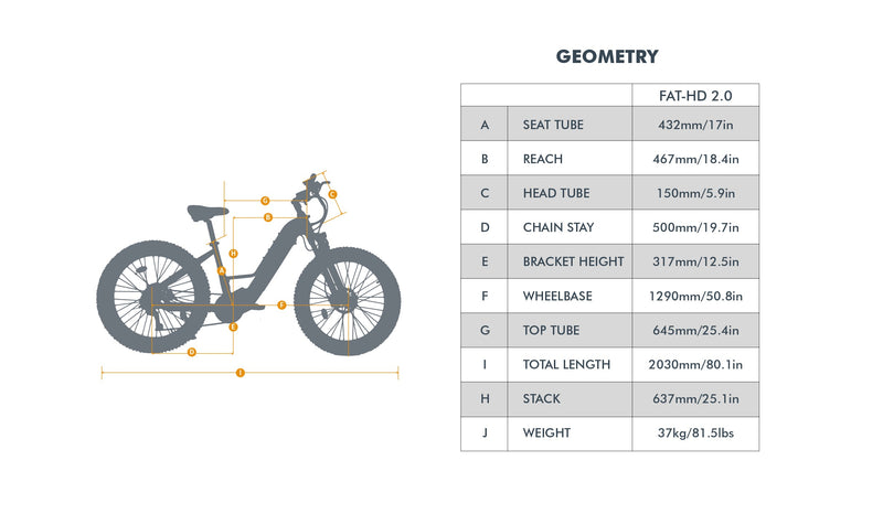 Load image into Gallery viewer, EUNORAU FAT-HD 2.0 / HUNTER X7 – Conquer Any Terrain with Confidence
