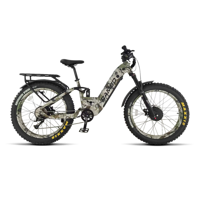 Rambo Hellcat FS – 1000 W AWD Full-Suspension E‑Bike