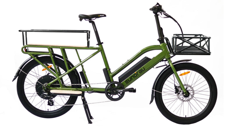 Load image into Gallery viewer, EUNORAU MAX-CARGO 48V 750W Electric Cargo Bike
