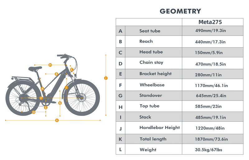 Load image into Gallery viewer, EUNORAU META275 – Versatile Electric Cruiser
