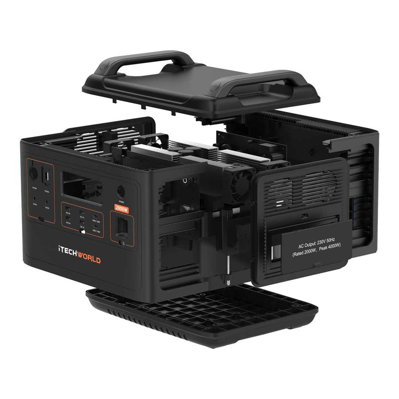 Load image into Gallery viewer, ITechWorld PS2000 Portable Lithium Power Statiton 2000WH 160AH

