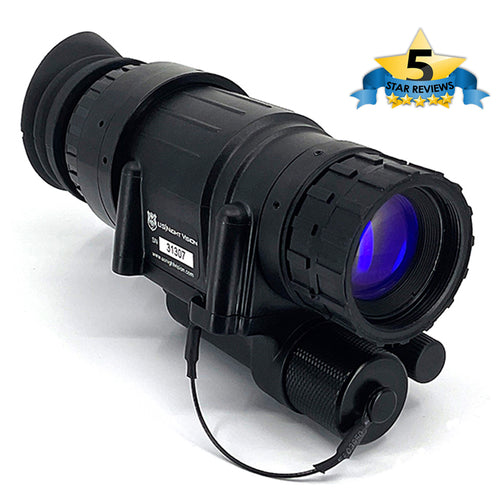 US Night Vision AN/PVS‑14A Gen III White Phosphor “Hand‑Select” Night Vision Monocular
