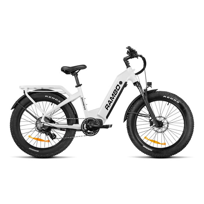 Rambo Savage 2.0 – Rugged, Step‑Thru Fat‑Tire E‑Bike