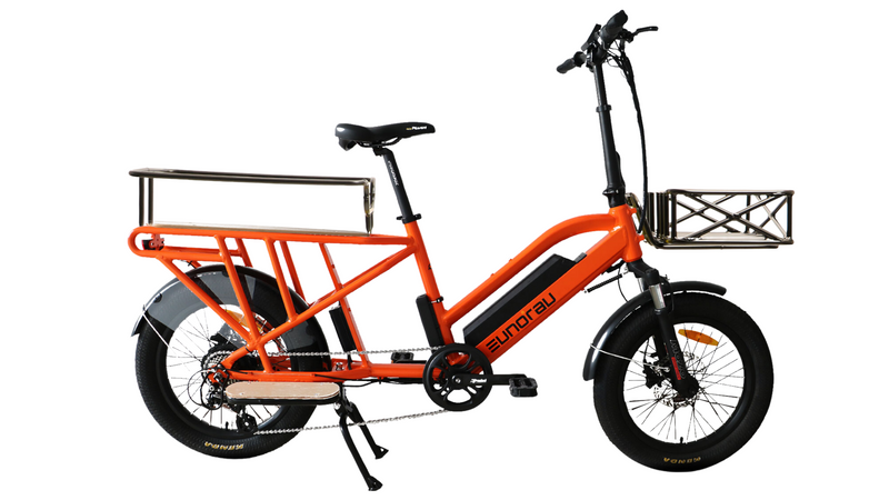 Load image into Gallery viewer, EUNORAU G30-CARGO 48V 500W Electric Cargo Bike
