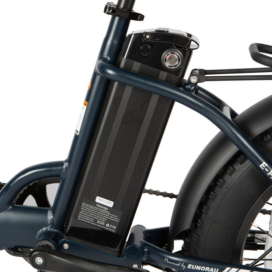 EUNORAU E-FAT-STEP 48V 500W 20" Foldable Step Fat Tire Electric Bike